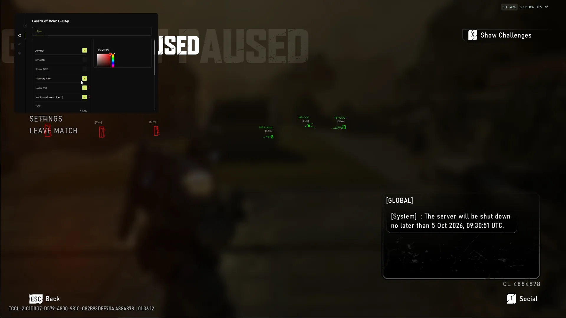 gears of war hack aimbot